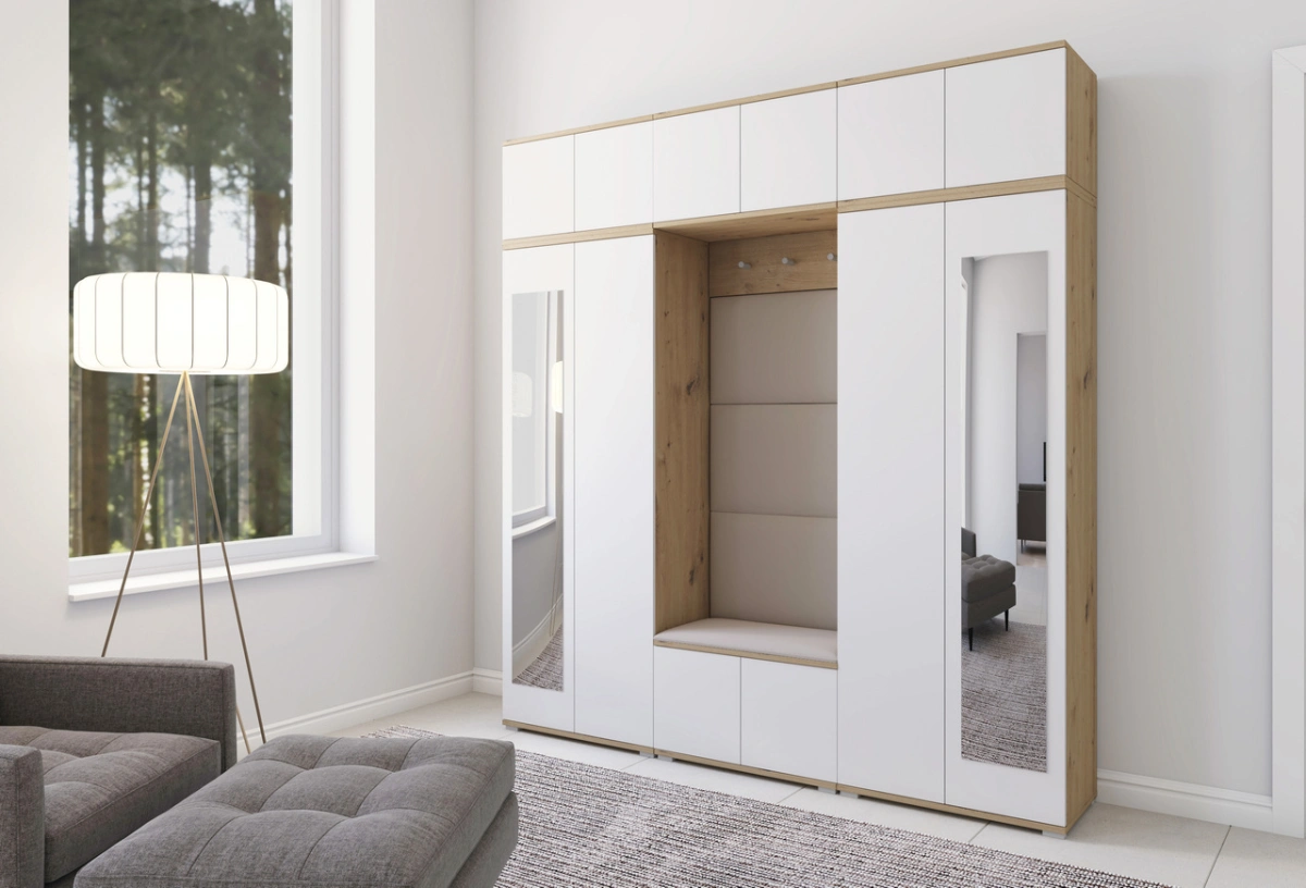 Seville upholstered wardrobe, version 4 - Image 2