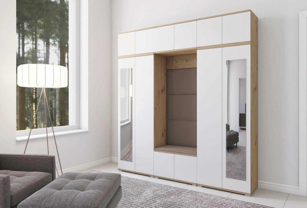 Seville upholstered wardrobe, version 4 - Image 3