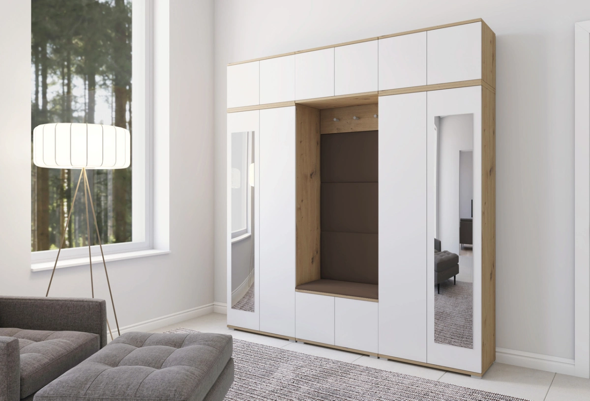Seville upholstered wardrobe, version 4 - Image 4