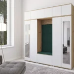 Seville upholstered wardrobe, version 4