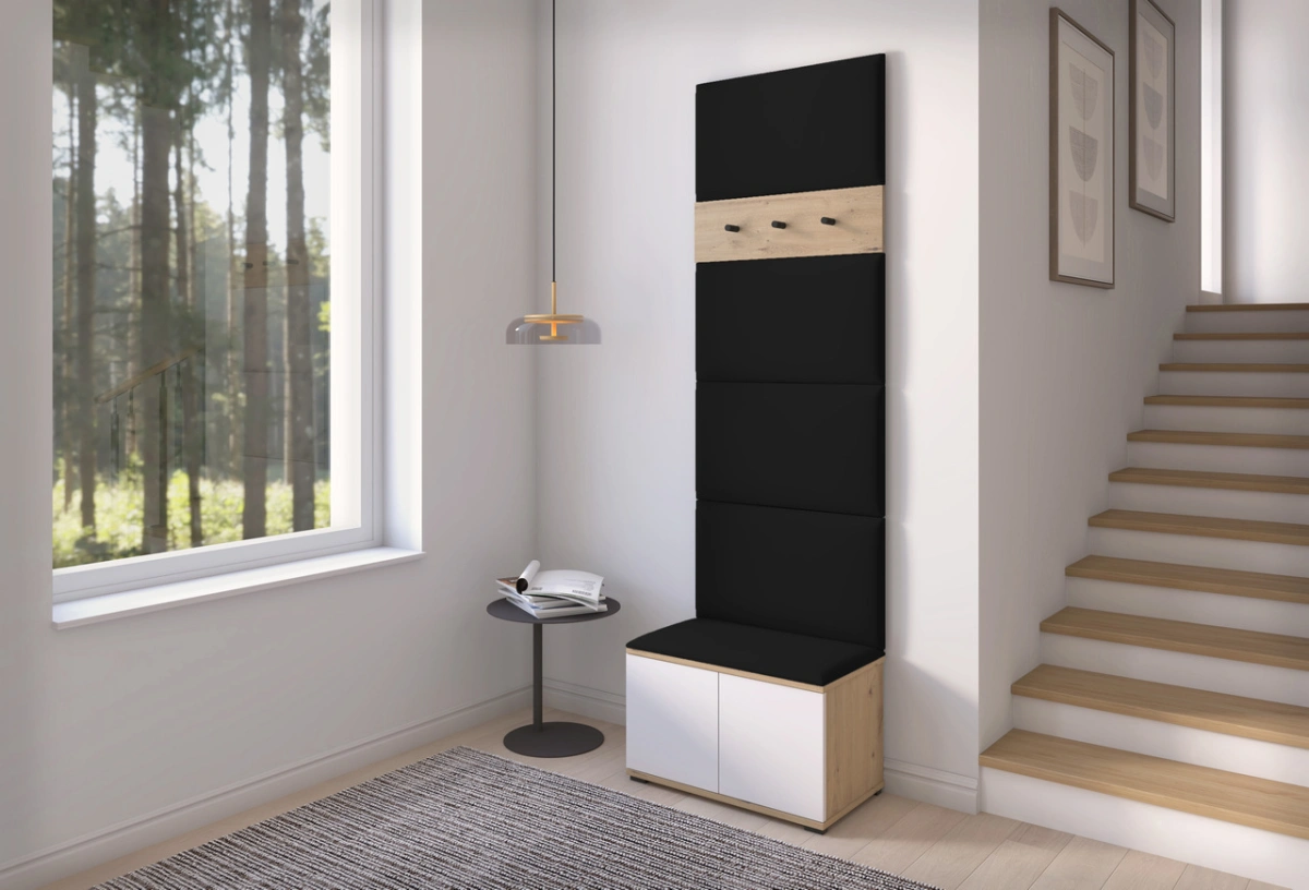 Seville upholstered wardrobe, version 6