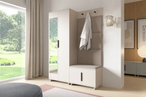 Bianko soft wardrobe, version 3