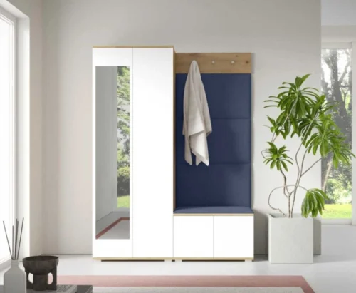 Seville upholstered wardrobe, version 1