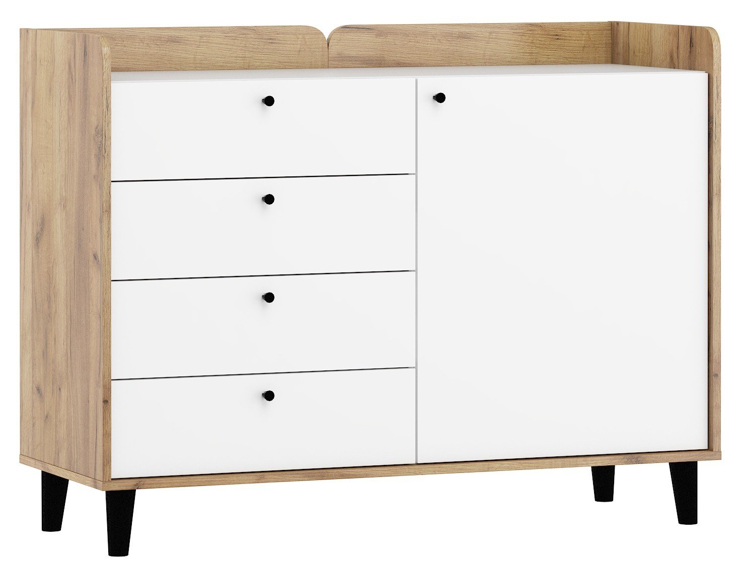 DOLCE furniture 03 chest of drawers 1D4S - Image 4