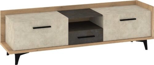 BOX 09 furniture large chest of drawers table TV cabinet with drawer cremona granada oak