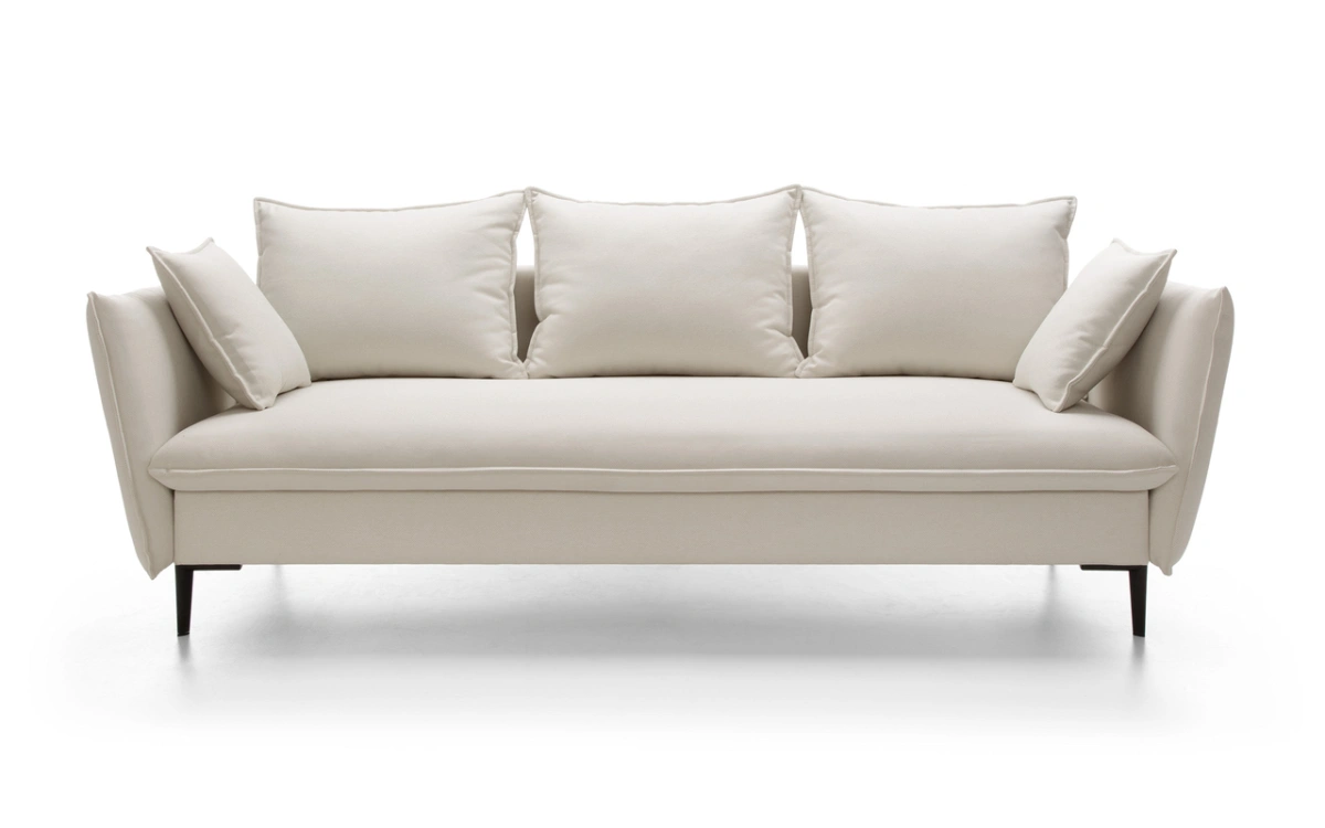 Three-seater sofa with sides on legs, glossy, Gr2 - Image 4