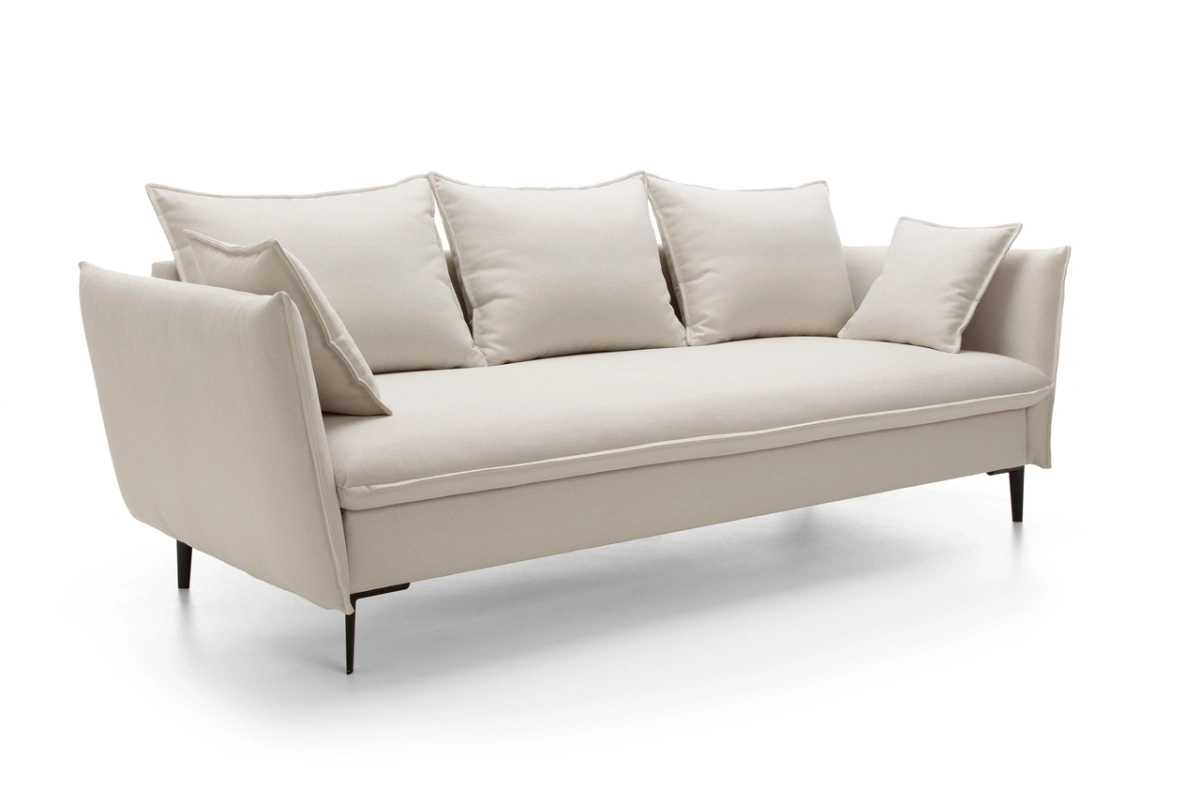 Three-seater sofa with sides on legs, glossy, Gr2 - Image 3