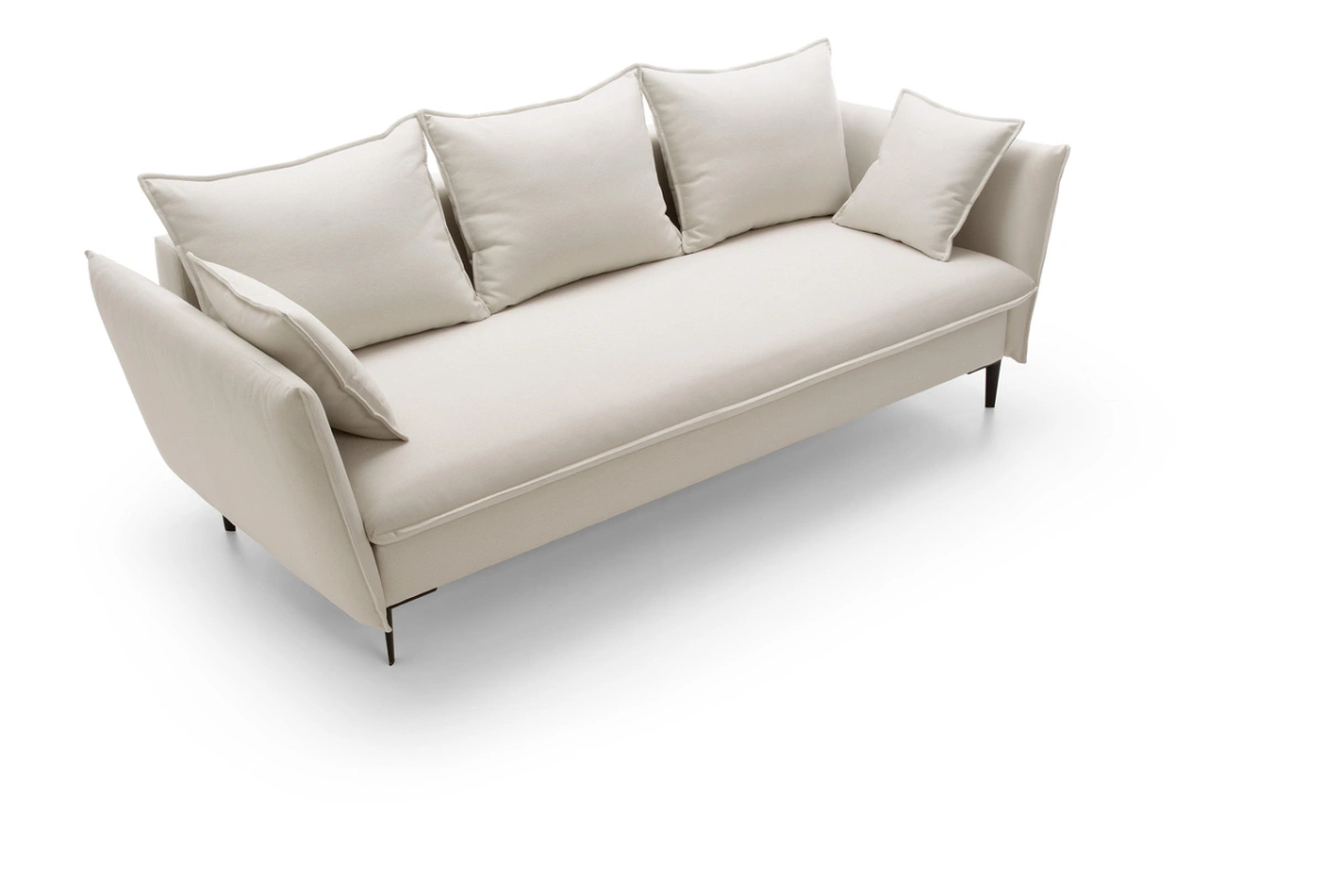 Three-seater sofa with sides on legs, glossy, Gr2 - Image 2