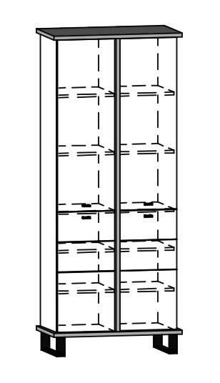CROSS 01 furniture 4D bedding cabinet - Image 7
