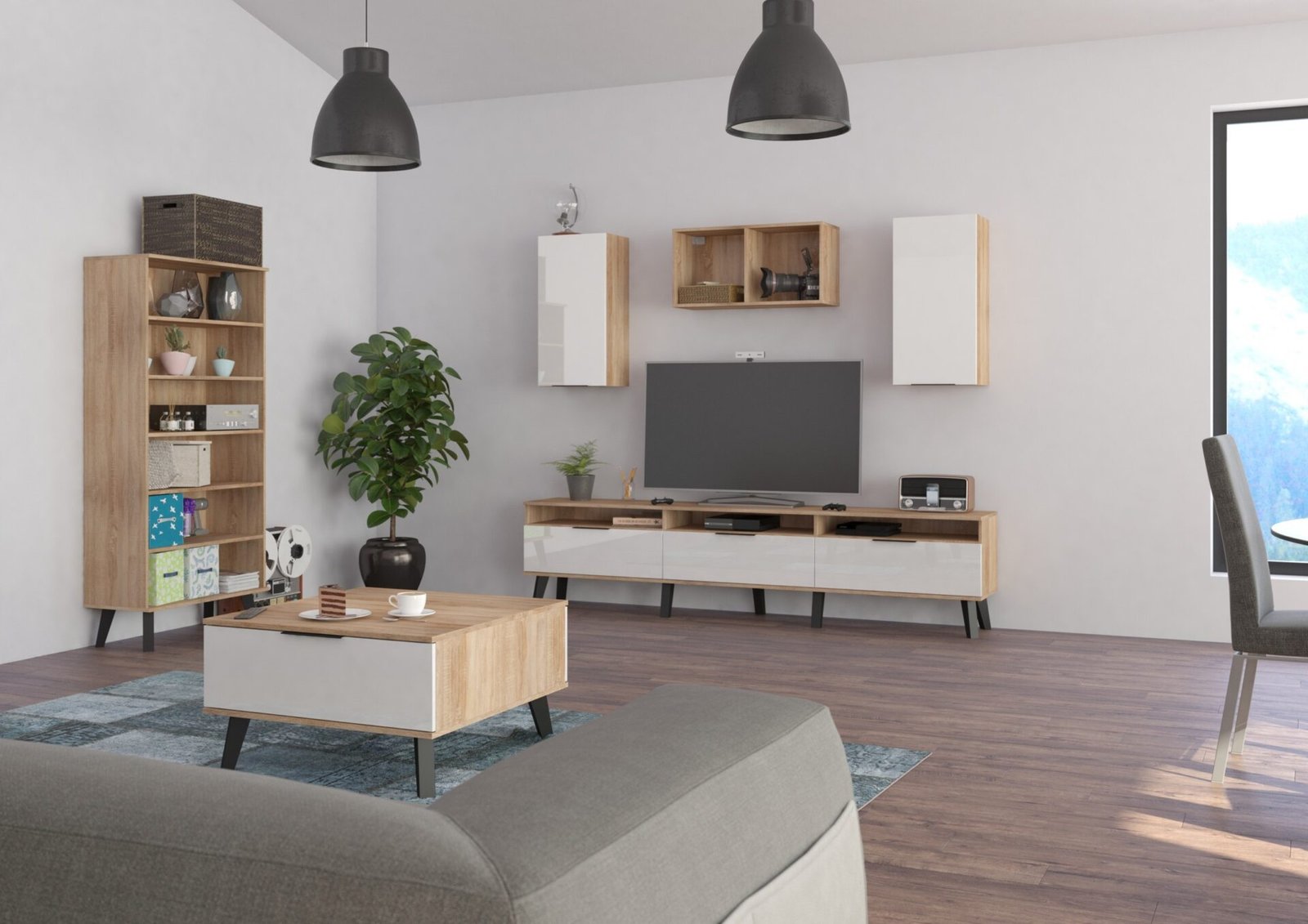 SVEN furniture #4 living room set with wall cabinet - Image 6