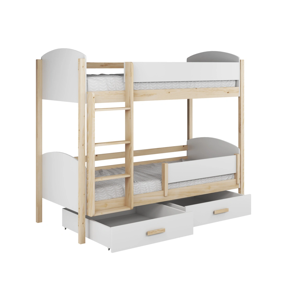 JORDAN bunk bed with drawers 90x200 cm - Image 5