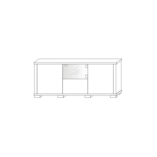 chest of drawers 1S + 1DSZ 2DPE KACPER 140 cm
