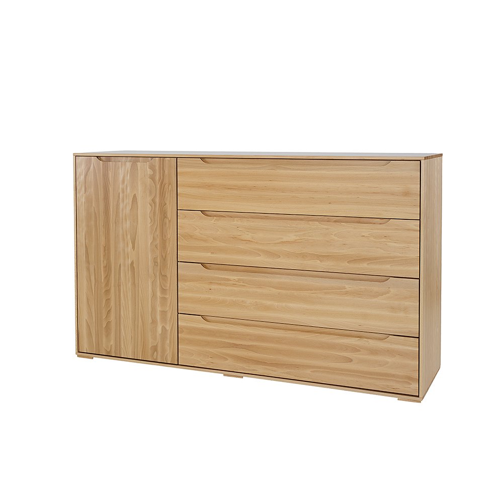The beech chest of drawers MODERN KD423 is made of beech wood - Image 6