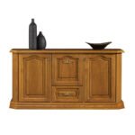 Kinga chest of drawers with a bar
