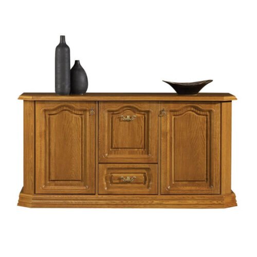 Kinga chest of drawers with a bar