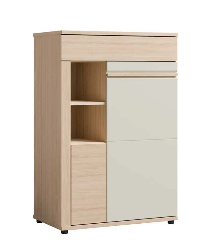 Oslo OS15 cashmere chest of drawers with niches