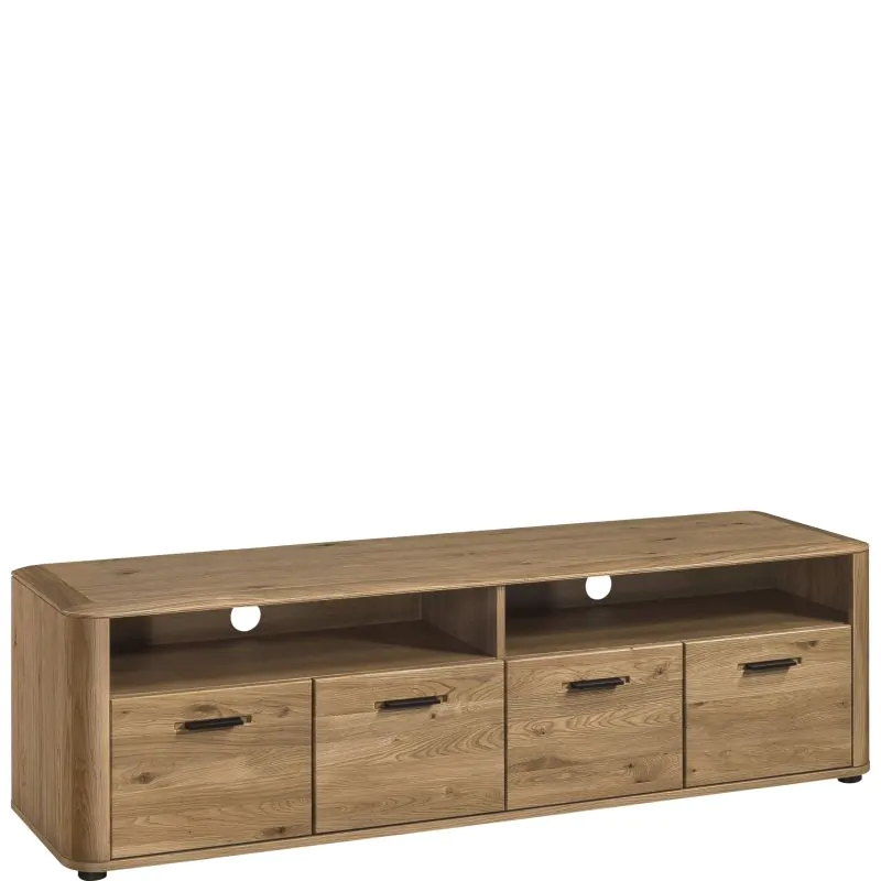 160 RTV chest of drawers with 4 doors MONACO - MONA.052.14 100% solid oak 4 x wooden doors 2 x niche