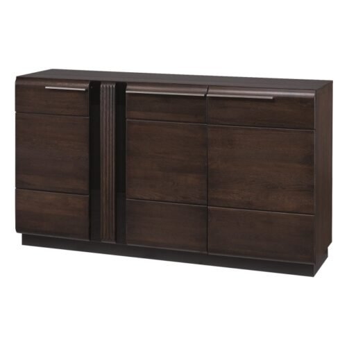 Porti chest of drawers, type 45, chocolate oak color, Szynaka furniture
