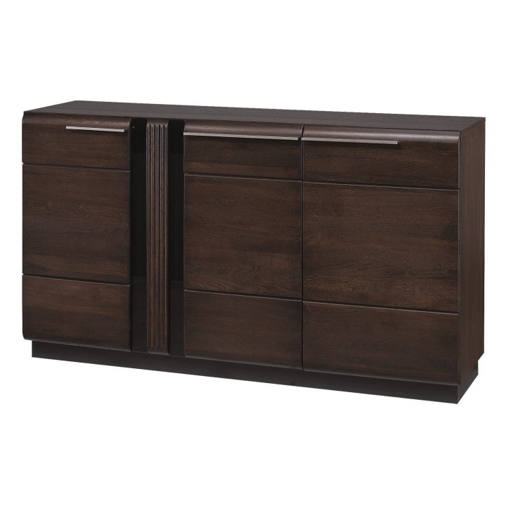 Porti chest of drawers, type 45, chocolate oak color, Szynaka furniture