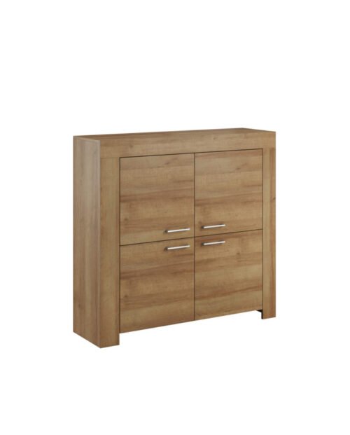 Sky SK120 chest of drawers, four doors, Riviera Oak