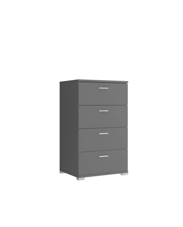 Chest of drawers, type 50, with drawers, graphite color