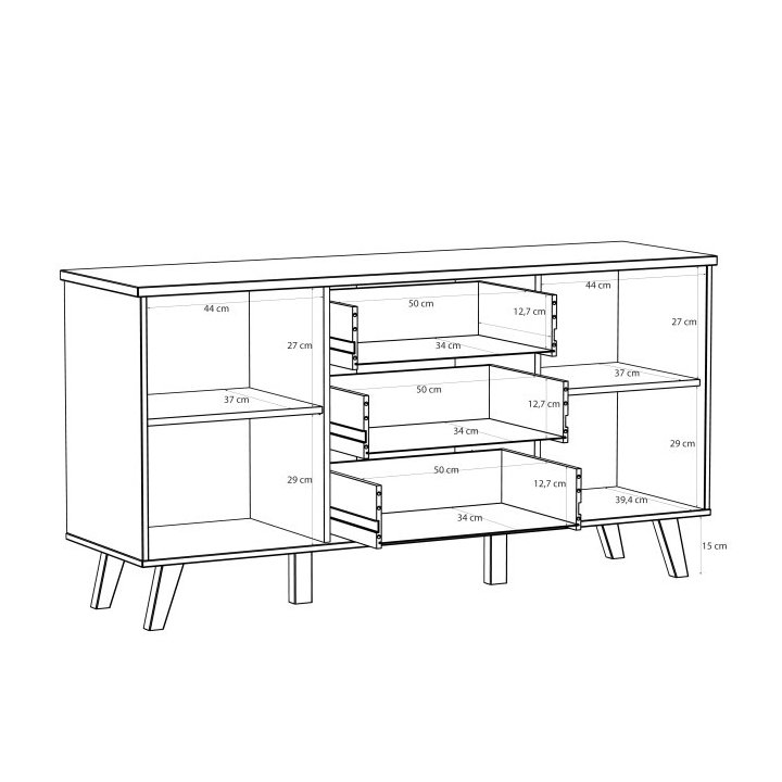 VNKK231-L25 Vankka Forte chest of drawers - Image 10
