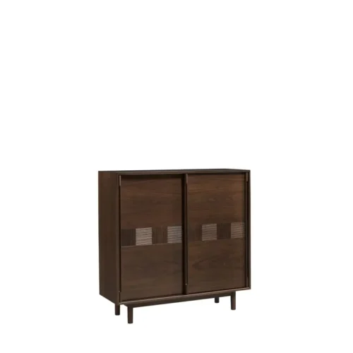 High chest of drawers 110 CANTIERO – CAN.41.12 with sliding doors and drawers