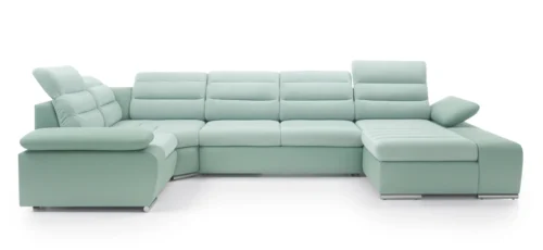 Korfu II corner sofa bed with adjustable headrests Gr2