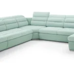 Korfu IV corner sofa bed with adjustable headrests Gr2