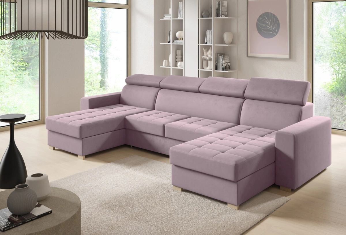 Monsun folding corner sofa, U-shaped, Gr1 - Image 2