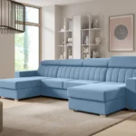 Laos fold-out corner sofa, U-shaped, Gr2
