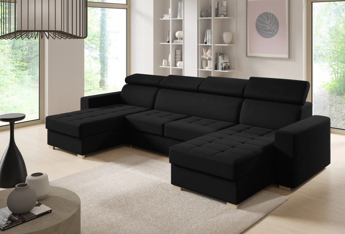 Monsun folding corner sofa, U-shaped, Gr1 - Image 3