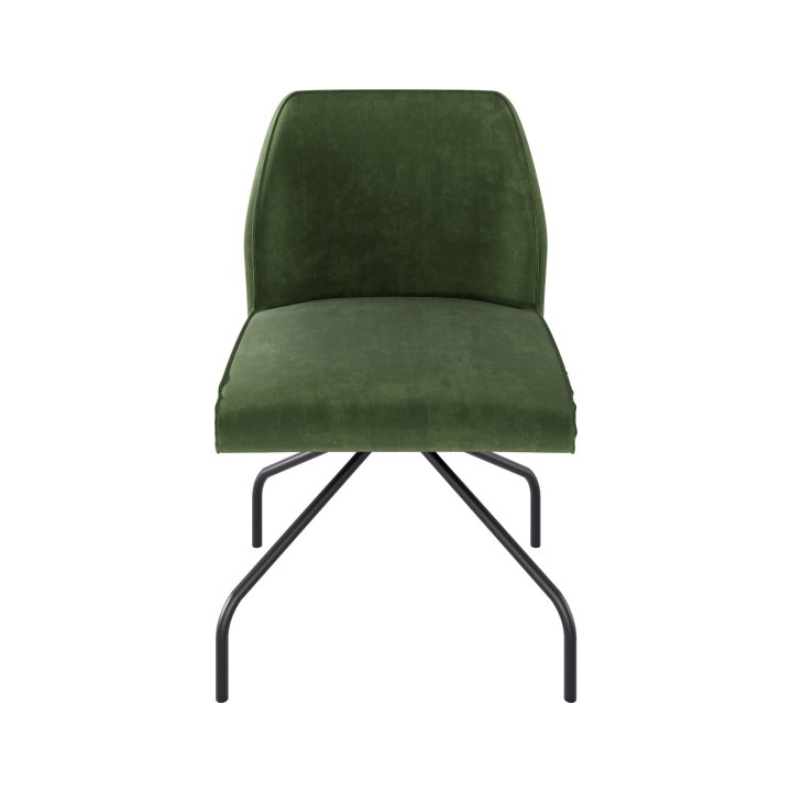 Loft chair with metal swivel base Bydgoskie Meble - Image 2