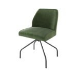 Loft chair with metal swivel base Bydgoskie Meble