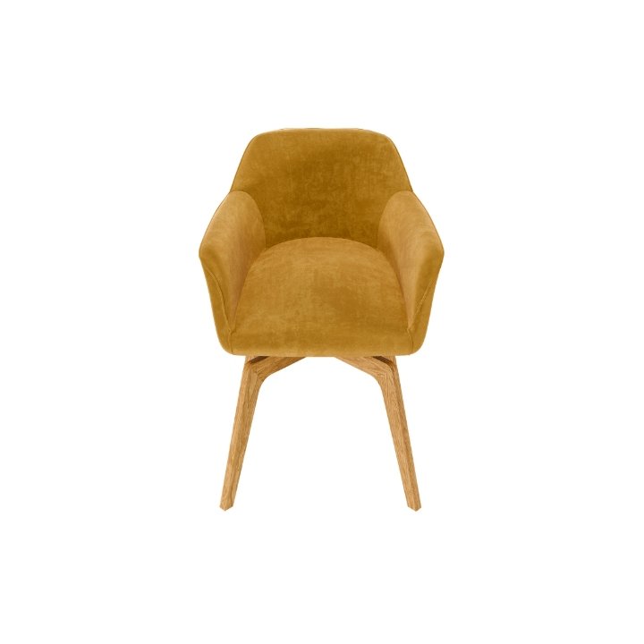 SCARLET Wood swivel chair Bydgoskie Meble - Image 2