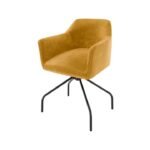 Scarlet chair with metal swivel base Bydgoskie Meble Gr1