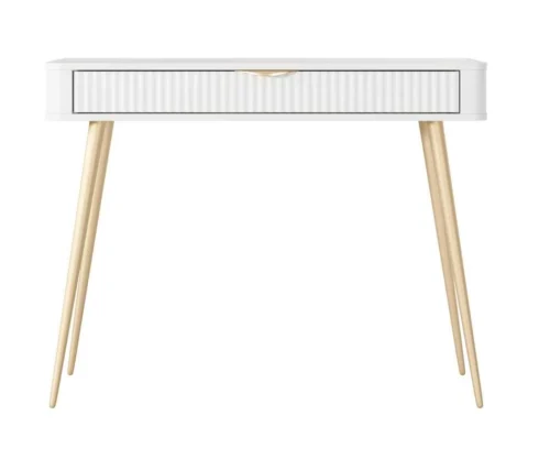 Lante dressing table on high legs, white