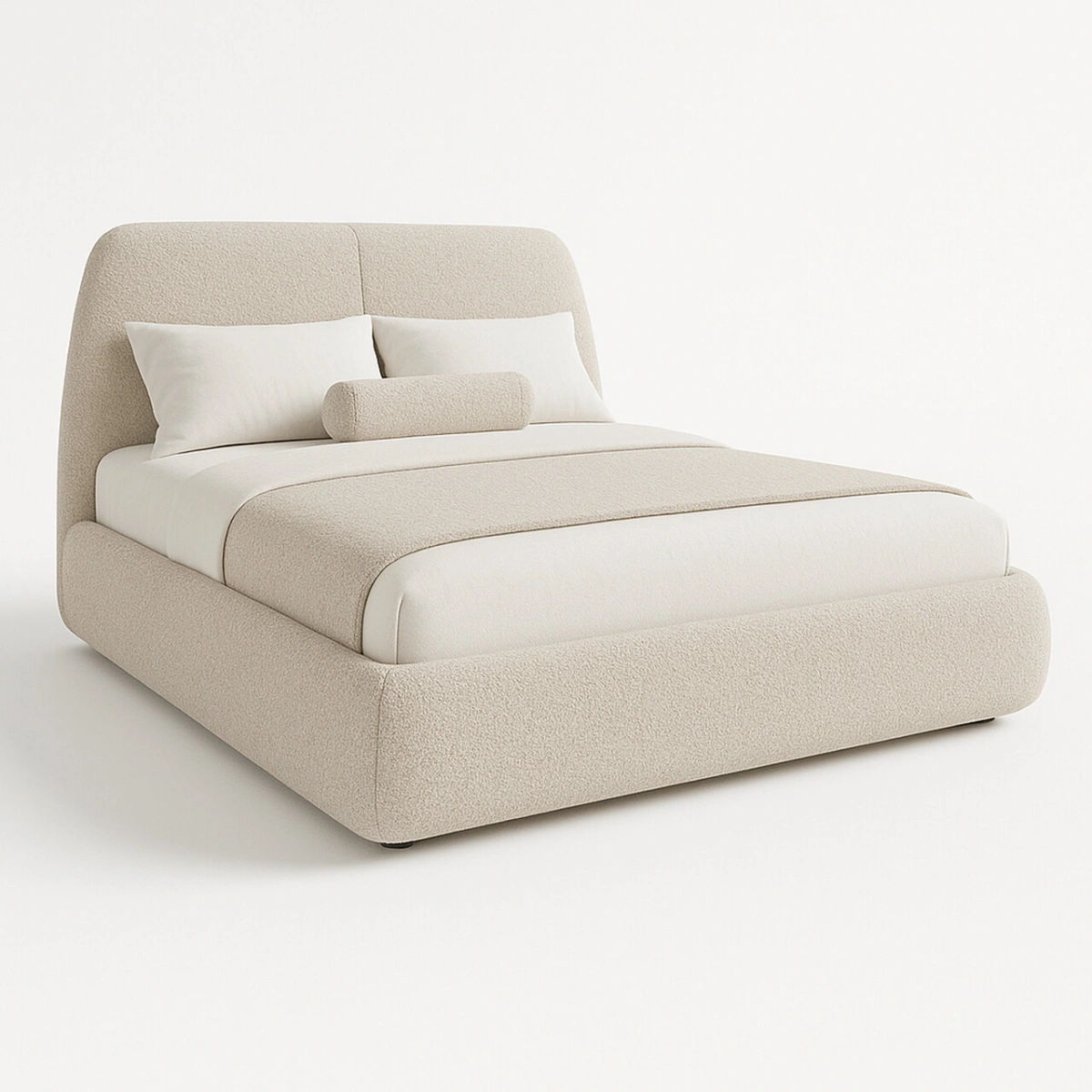 Bed with soft padding 160x200 cm - SALE