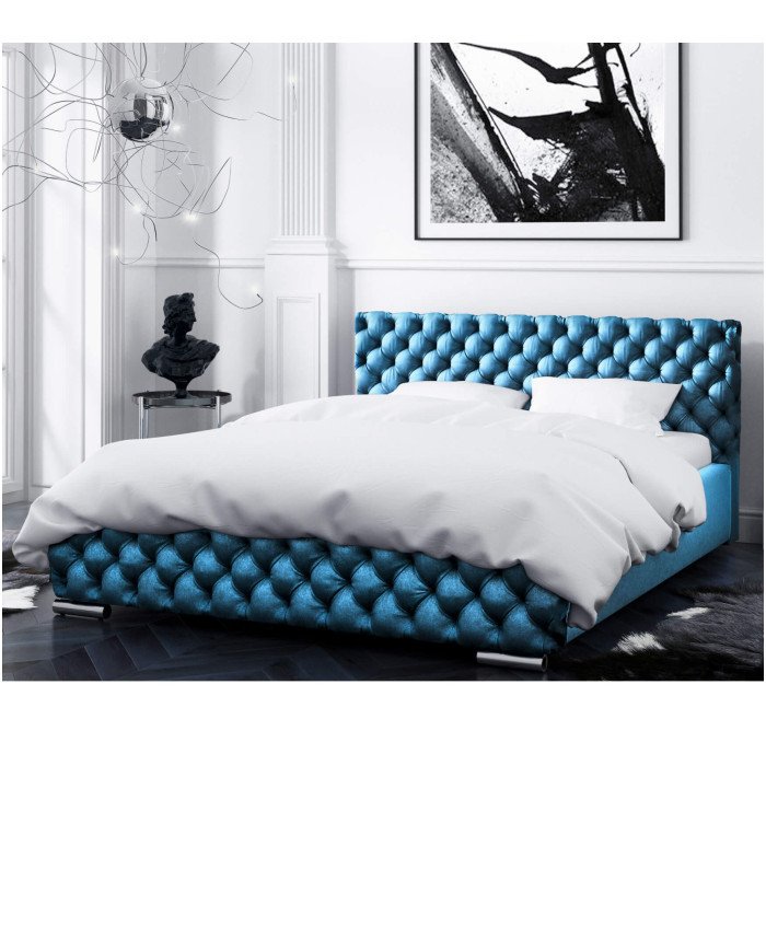 Faro soft beds 140x200, with lifting mechanism, frame, container - Image 2