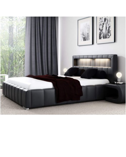 Febo soft beds 120×200, lifting lever, frame, container
