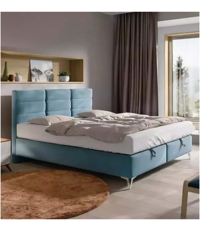 Logan soft beds 160x200 cm, containers, frame with lifting mechanism Gr4 - Image 3