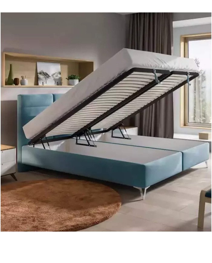 Logan soft beds 160x200 cm, containers, frame with lifting mechanism Gr4 - Image 4
