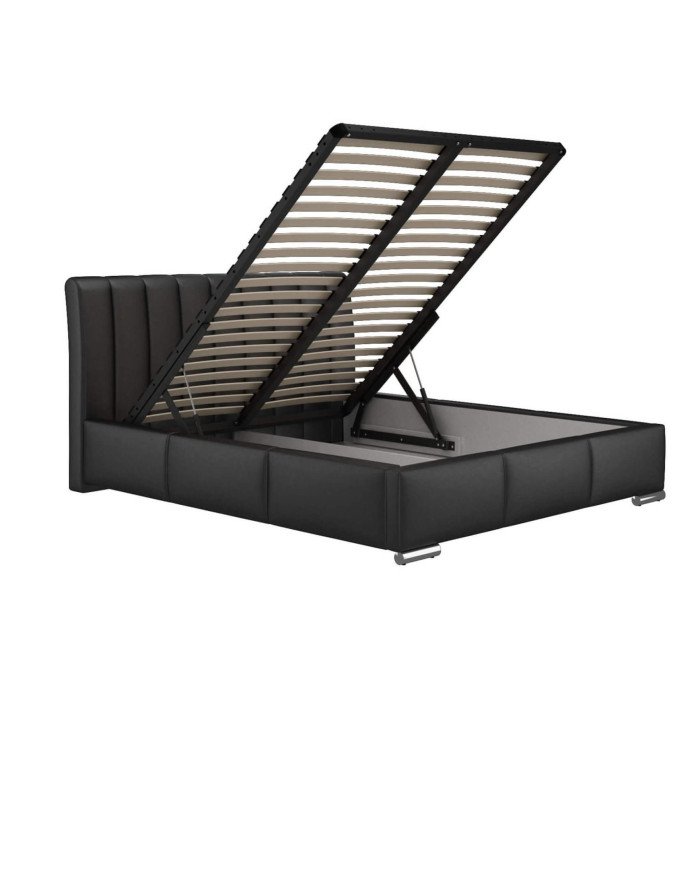 Milano soft beds 120x200, with lifting mechanism, frame, container - Image 4