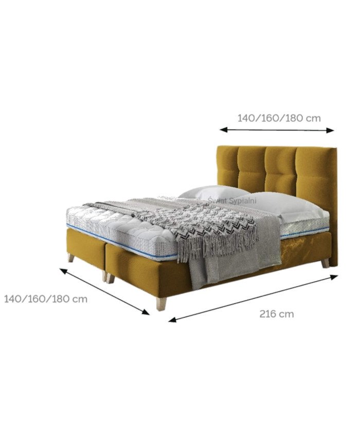 Mona soft beds 140x200 cm, containers, frame with lifting mechanism - Image 6