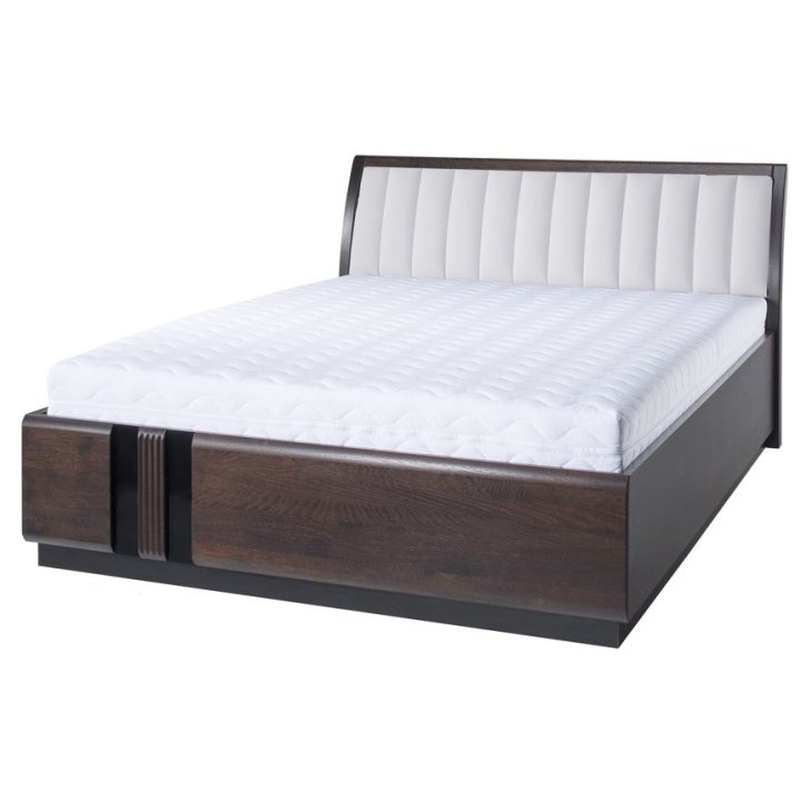 Bed 160 cm Porti Type 76 Chocolate Oak Szynaka Furniture