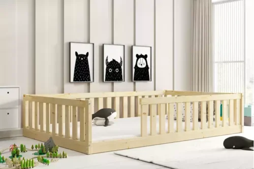 Bella Sima single children’s bed 120×200, pine