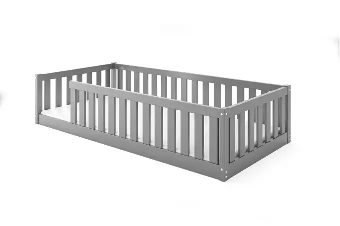 Bella Sima single children's bed 90x190, graphite color