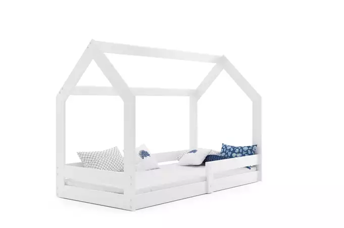 Single children's bed HOUSE 1 80x160, white - Image 4