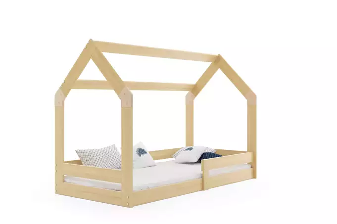 Single children's bed HOUSE 1 80x160, pine - Image 2
