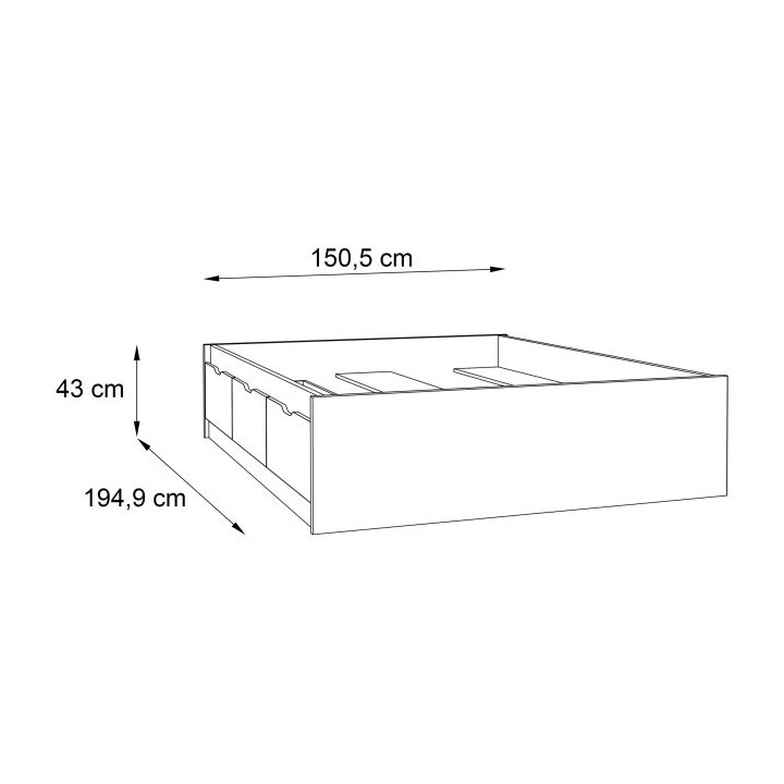 Bed 140 FINVNKL1143-L25 Vankka Forte - Image 6